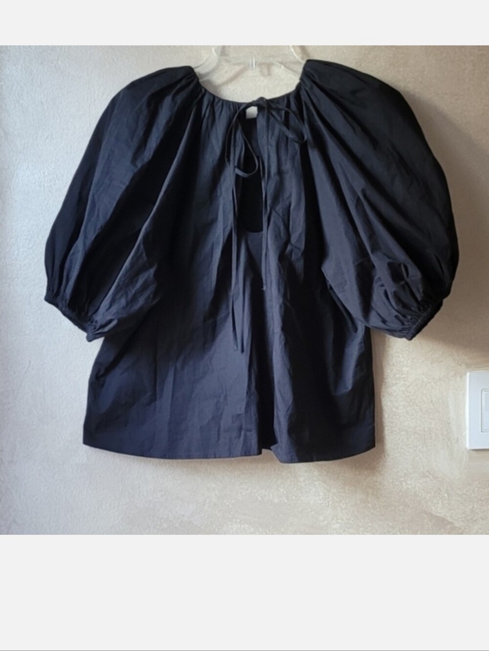 RHODE ROWAN COTTON POPLIN TOP - Picture 6 of 8